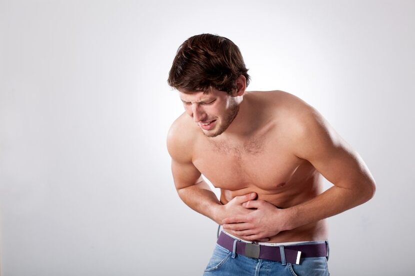 Manifestation von Prostatitis