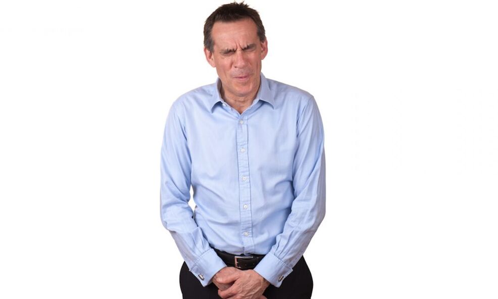 Leistenschmerzen mit Prostatitis